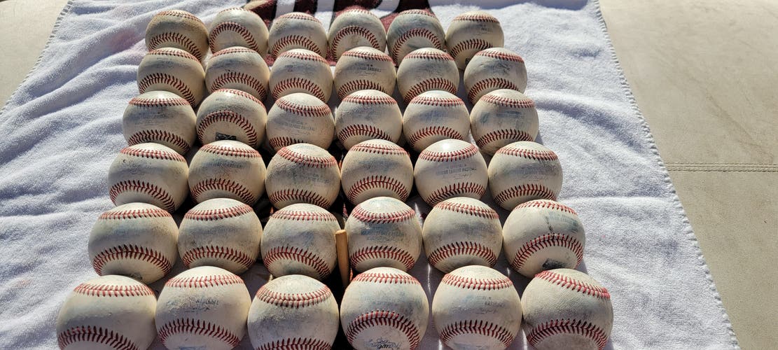 Used Rawlings Official Minor League Baseballs 36 Pack (3 Dozen)