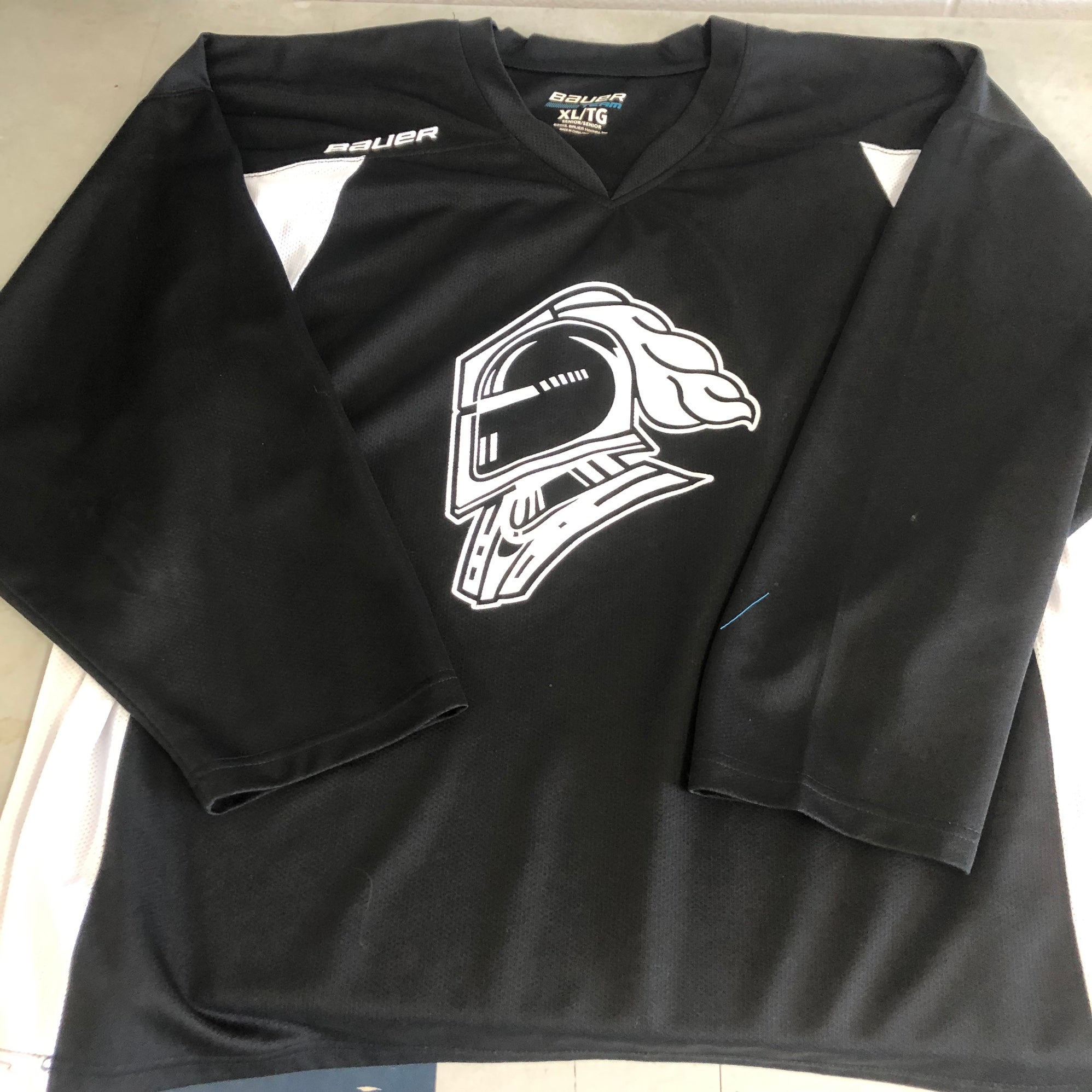 Reebok Authentic London Knights OHL Hockey Jersey Size Youth L/XL 