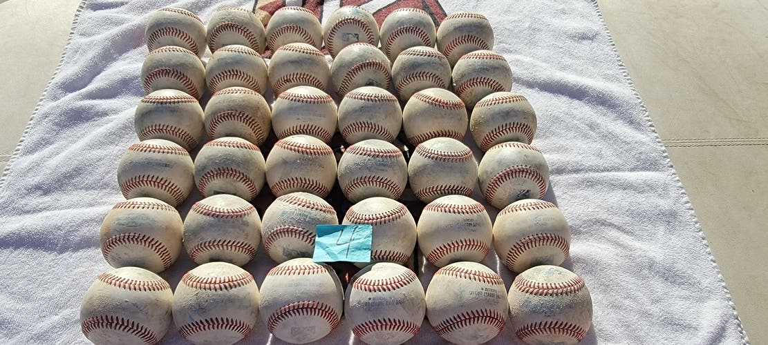 Used Rawlings Official Minor League Baseballs 36 Pack (3 Dozen)