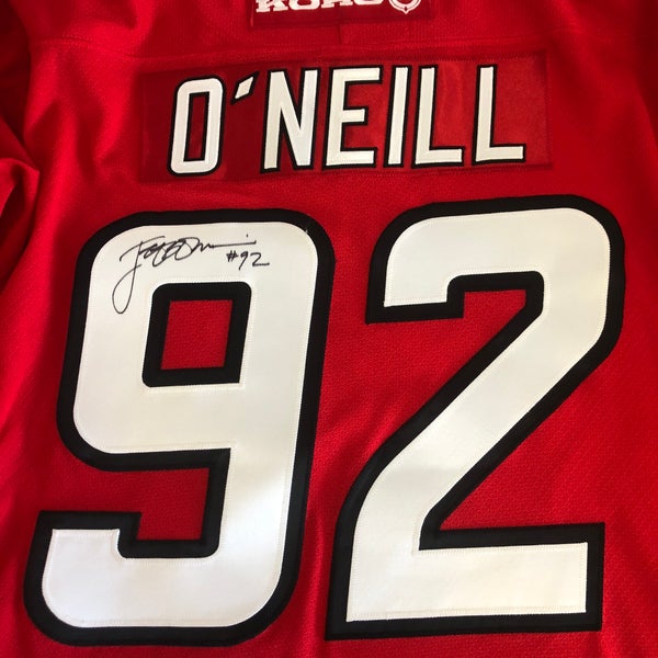 Carolina Hurricanes Jeff O'Neill autographed jersey
