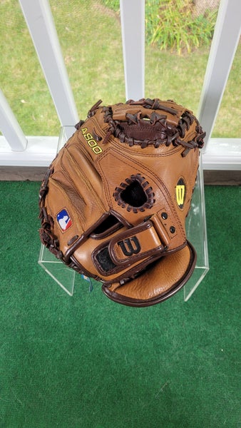 Used Wilson Right Hand Throw A800 Catcher's Glove