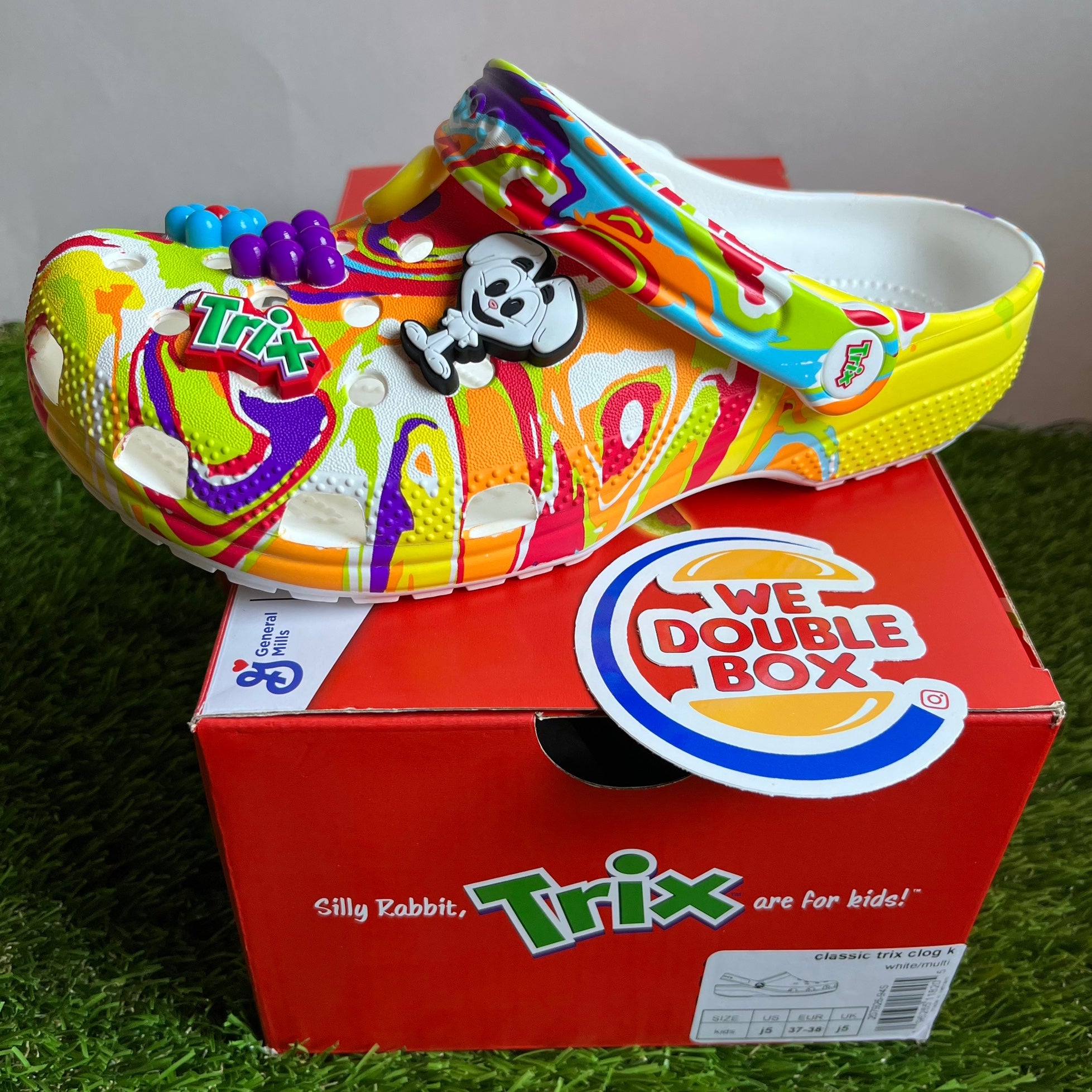Crocs Trix Cereal Collab Size 5 GS Gradeschool Kids Shoes Sneakers Boys ...