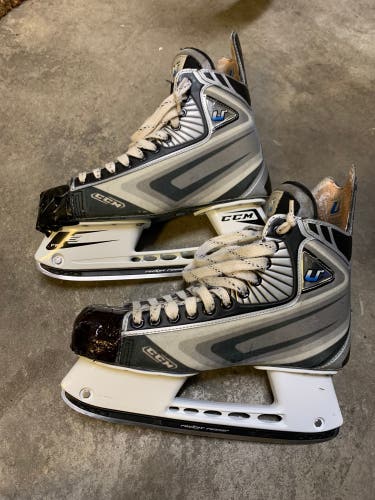 Used CCM Regular Width Pro Stock Size 10 U+ Pro Hockey Skates