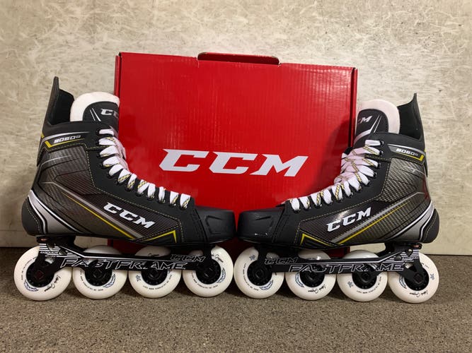 New CCM Regular Width Size 11 Tacks 9060R Inline Skates