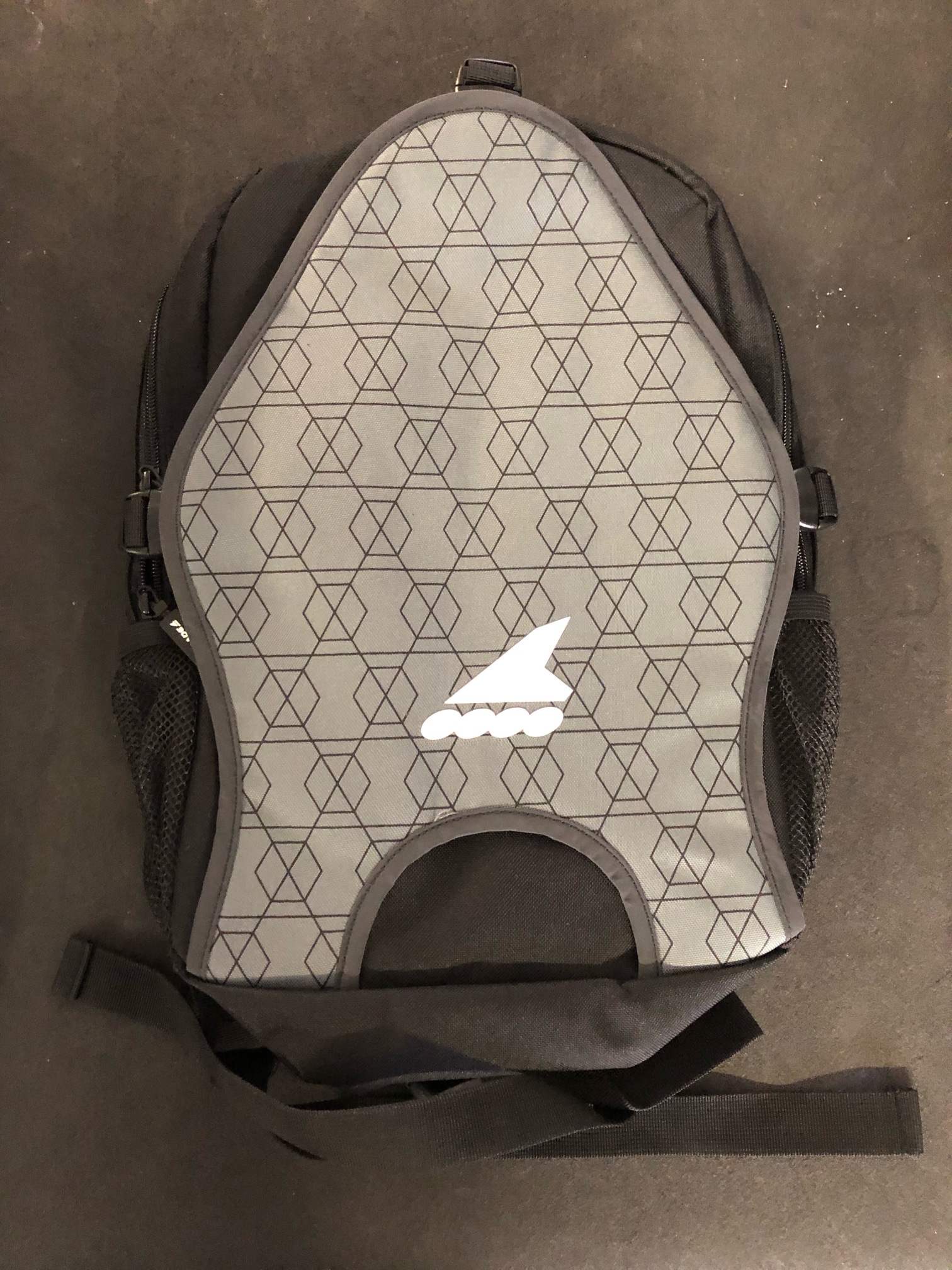 New Gray and Black Rollerblade Backpack