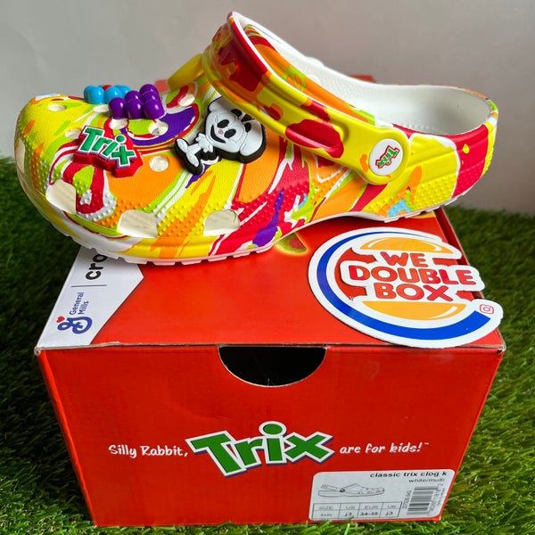 Crocs Trix Cereal Collab Size 3y GS Gradeschool Kids Shoes Sneakers ...