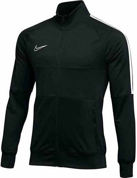Nike Academy 19 Full Zip Track Jacket Black White AJ9180 Soccer Mens Small