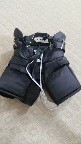 Junior Used Large CCM Axis 1.5 Hockey Goalie Pants