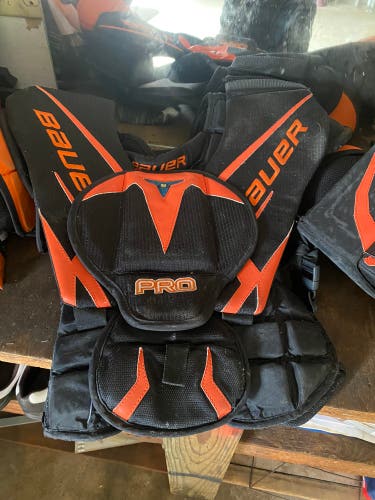 Used Small Bauer Goalie Chest Protector