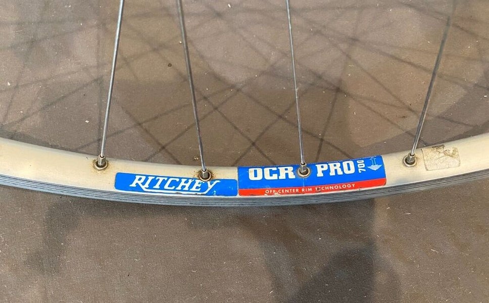 Vintage Ritchey OCR Pro Off Center Rim Tech 700C Rear Wheel