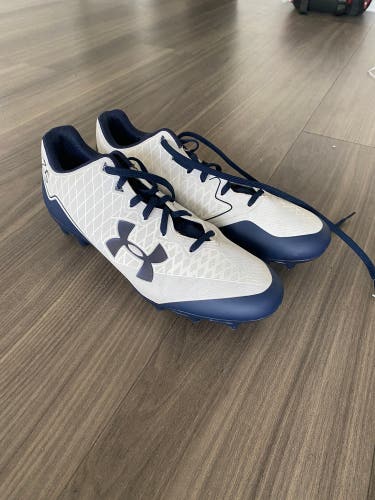 Blue Men's Molded Cleats Low Cut Nitro MC