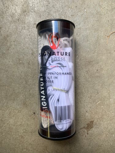 NEW Signature Lacrosse mesh string kit.  Dhane Smith