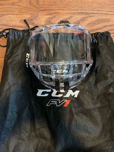 CCM helmet face shield/bubble FV1R