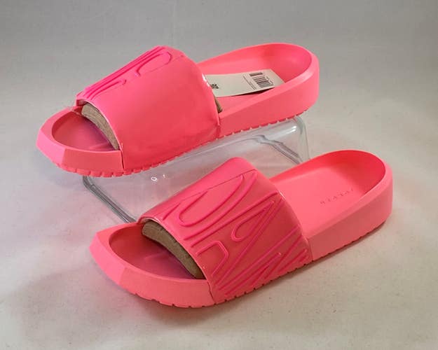 Wmns Jordan Nola Slide "Sunset Pulse" Women's Size 8 Pink Slip On Sandals New