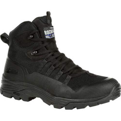 NIB ROCKY Code Blue 5" Public Service Shoe Black Medium Width Size 9.5
