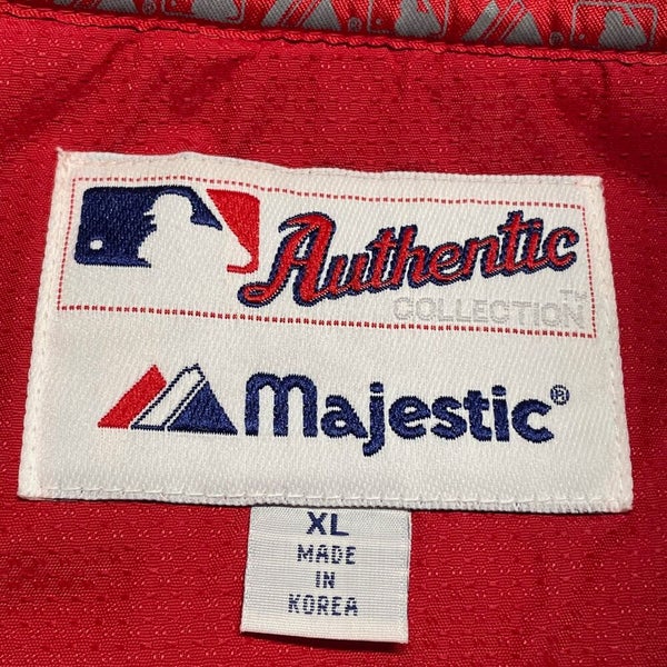 Vintage Washington Nationals Jacket AUTHENTIC Majestic MLB Collection ADULT