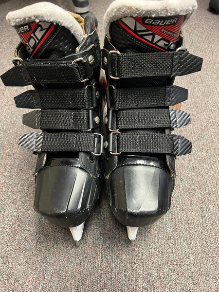 Used Bauer Regular Width Size 7 Vapor X2.9 Hockey Goalie Skates