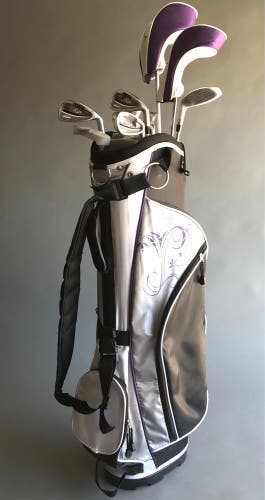 Lady Titech XG4 Golf Set Driver, Woods, Irons, Bag