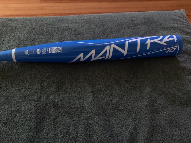 Used 2021 Rawlings Composite Mantra Bat (-10) 23 oz 33"