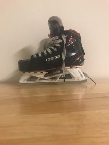 Used Bauer Regular Width Size 5 Vapor 1X Hockey Goalie Skates