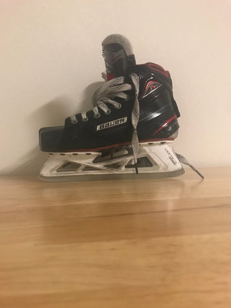Used Bauer Regular Width Size 5 Vapor 1X Hockey Goalie Skates