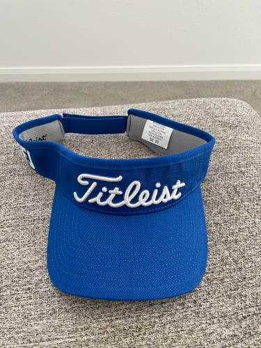 Titleist Blue visor