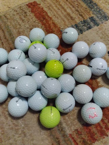 Used TaylorMade TP5X Balls 48 Pack (4 Dozen)