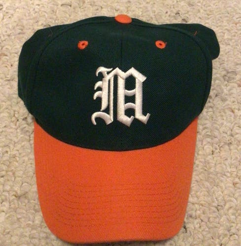 University of Miami Hurricane Nike fitted 7 1/4 hat
