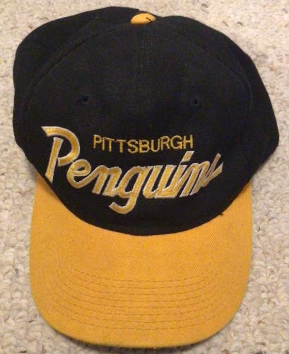 Vintage Sports Specialties Pittsburgh Penguins Center Ice NHL ‘90’s hat rare