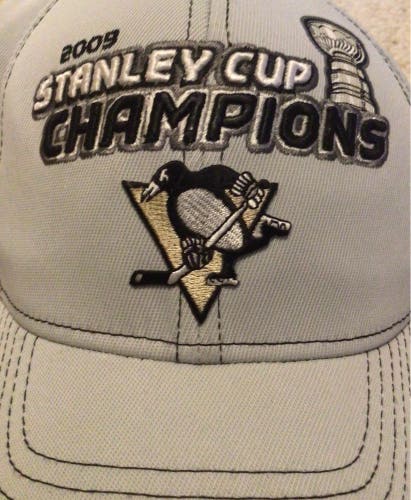 Pittsburgh Penguins 2009 Reebok Stanley Cup hat new