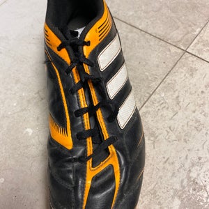 Black Men's Size 9.0 (Women's 10) Adidas Soccer Cleats