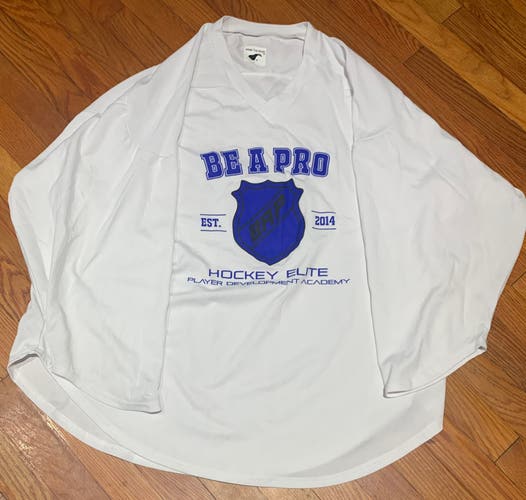 RARE White Be A Pro Hockey Elite Jersey