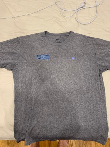 Nike Team Issue Hopkins Lacrosse Shirt XL
