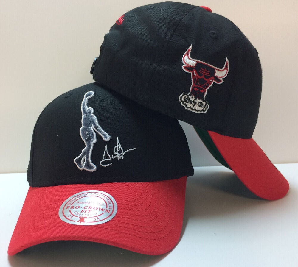 Scottie Pippen Chicago Bulls Mitchell & Ness NBA Snapback Hat Highlight ...