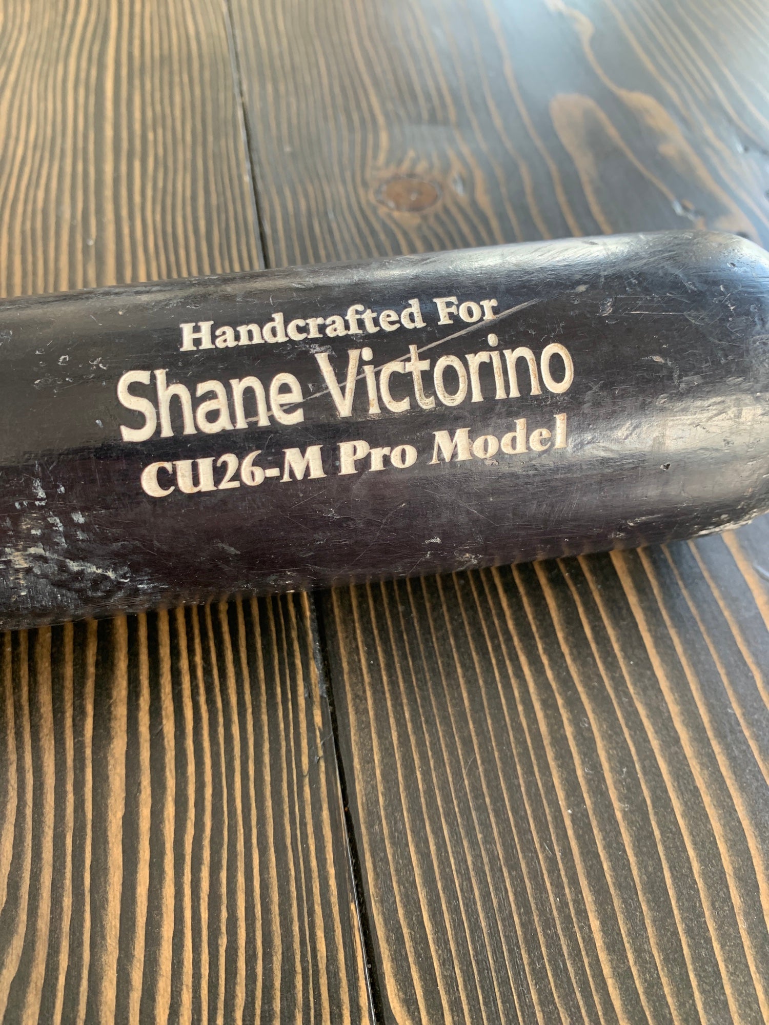 Shane Victorino Game Used Autographed MLB Bat