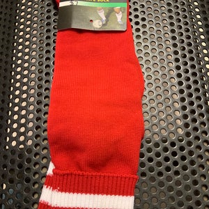 Red New Medium Adidas Football/Soccer/Baseball/Lacrosse Socks