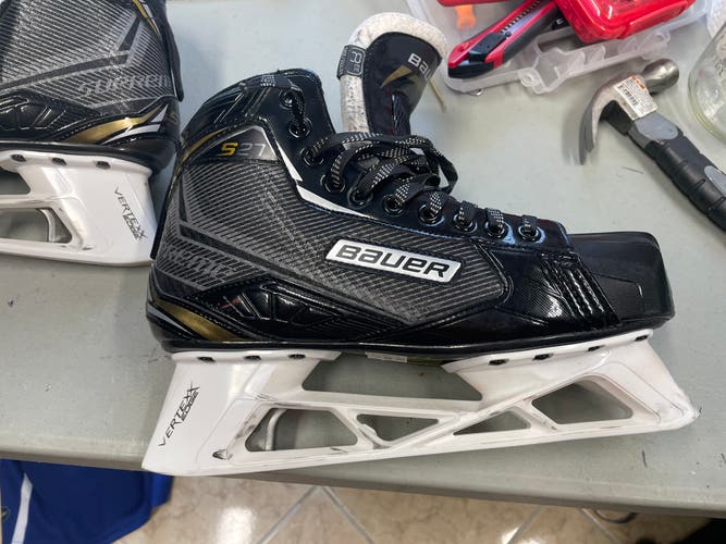 Used Bauer Extra Wide Width  Size 8 Supreme S27 Hockey Skates