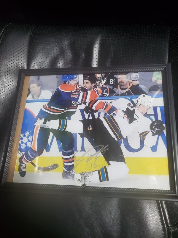 Ryan Potulny Edmonton Oilers Autographed Framed Photo