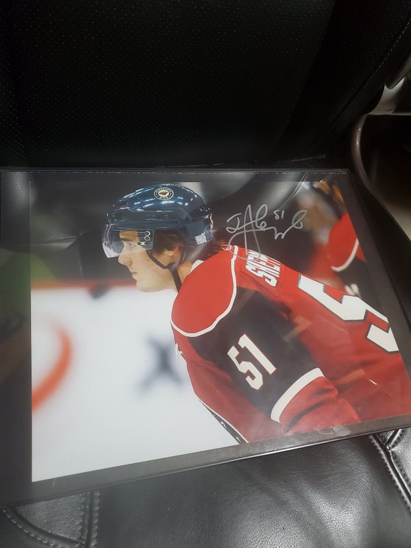 James Sheppard Minnesota Wild Signed Photo in Frame