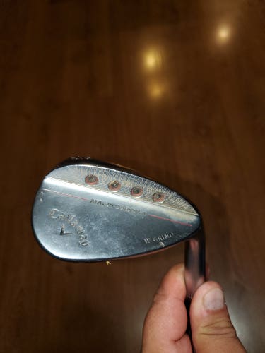 Used Callaway Right Handed Mack Daddy 4 Wedge Wedge Flex 56 Degree Steel Shaft
