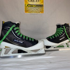 Used Bauer Supreme One80 Size 4.5 D Ice Hockey Goalie Skates