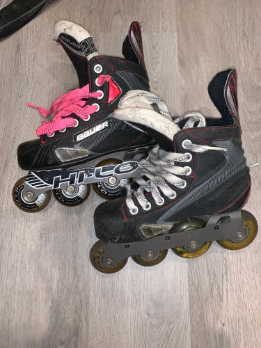 Used Bauer  Size 1 Vapor X40R Inline Skates
