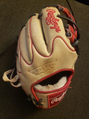 Used Right Hand Throw Rawlings Infield Pro Preferred Baseball Glove 11.5"
