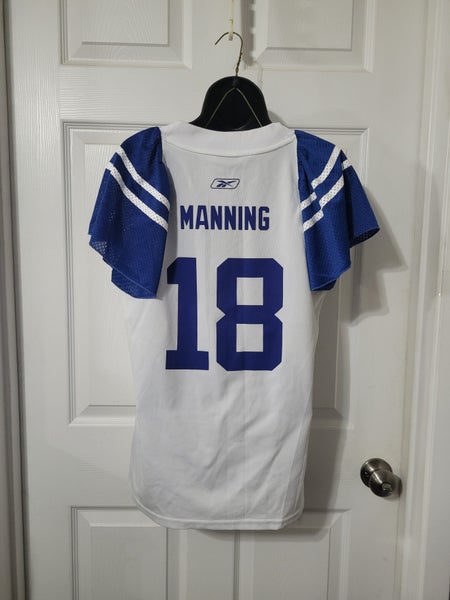 Woman's Indianapolis Colts Manning Short Sleeve Bling Jersey.