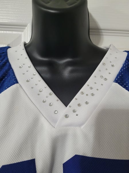 Woman's Indianapolis Colts Manning Short Sleeve Bling Jersey.