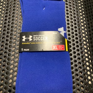 Blue New XL Under Armour Football/Soccer/Baseball/Lacrosse Socks