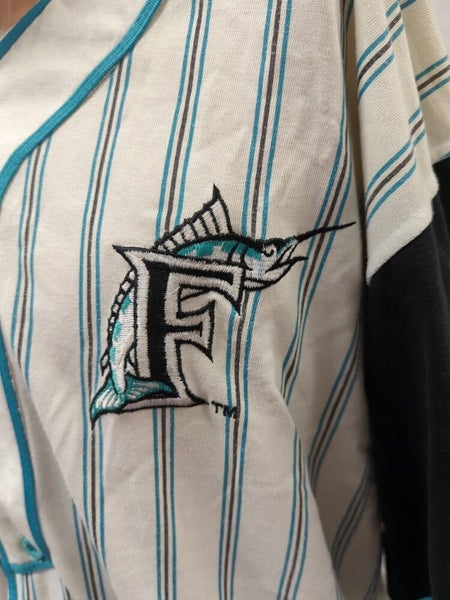 FLORIDA MARLINS VINTAGE 90s RUSSELL ATHLETIC BASEBALL JERSEY XXL NWT