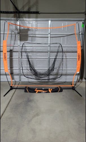 Used Bownet Big Mouth Pro Baseball Softball Training Net