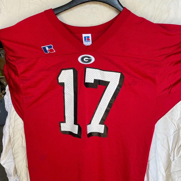 Red Used Large Russell Athletic Jersey