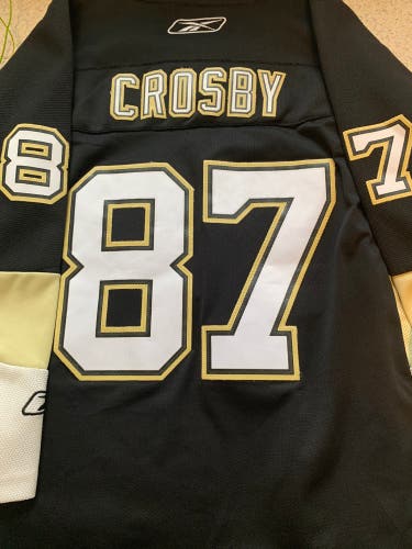 Reebok Sidney Crosby Pittsburgh Penguins Jersey